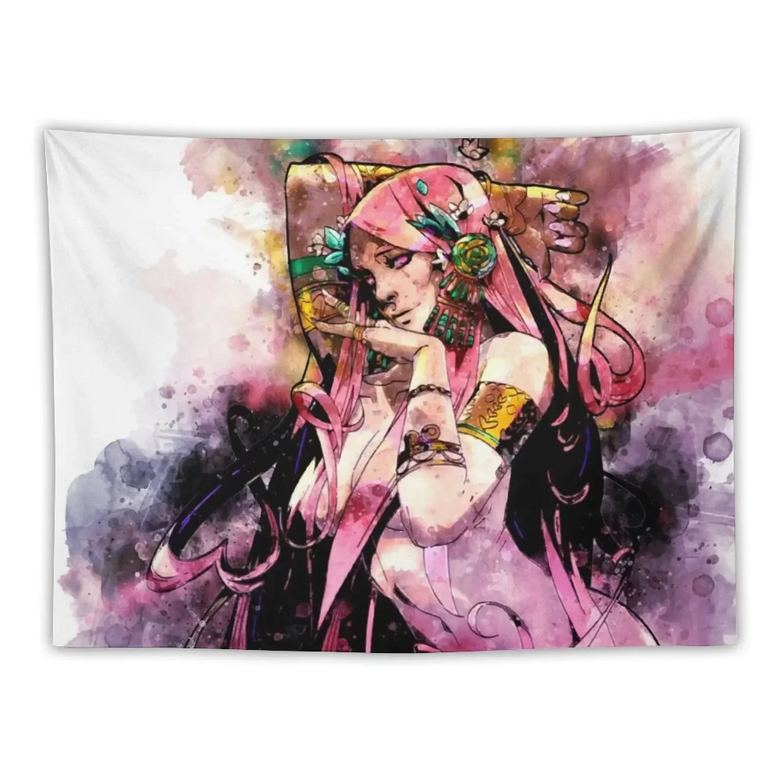 Aphrodite - Hades (Watercolor) Tapestry Home Decoration Accessories Decoration For Rooms Home Decorations Aesthetic Tapestry