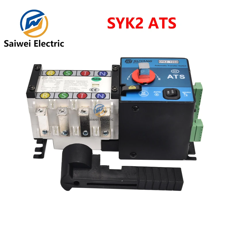 Universal SuYang SYK2-100A 160A 4P ATS Dual Power Automatic Transfer Switch Control Board AC220V For Diesel Generator Parts