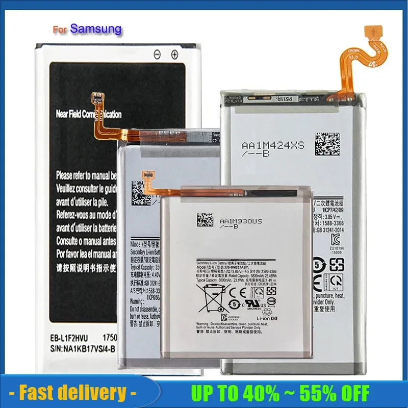 Battery For Samsung Galaxy A10E A20 A20E A30S A30 A40 2017 A50 A51 A530 A9S A71 A7 A8 A9 2018 Star Pro A9S A10 A9Pro A9Star