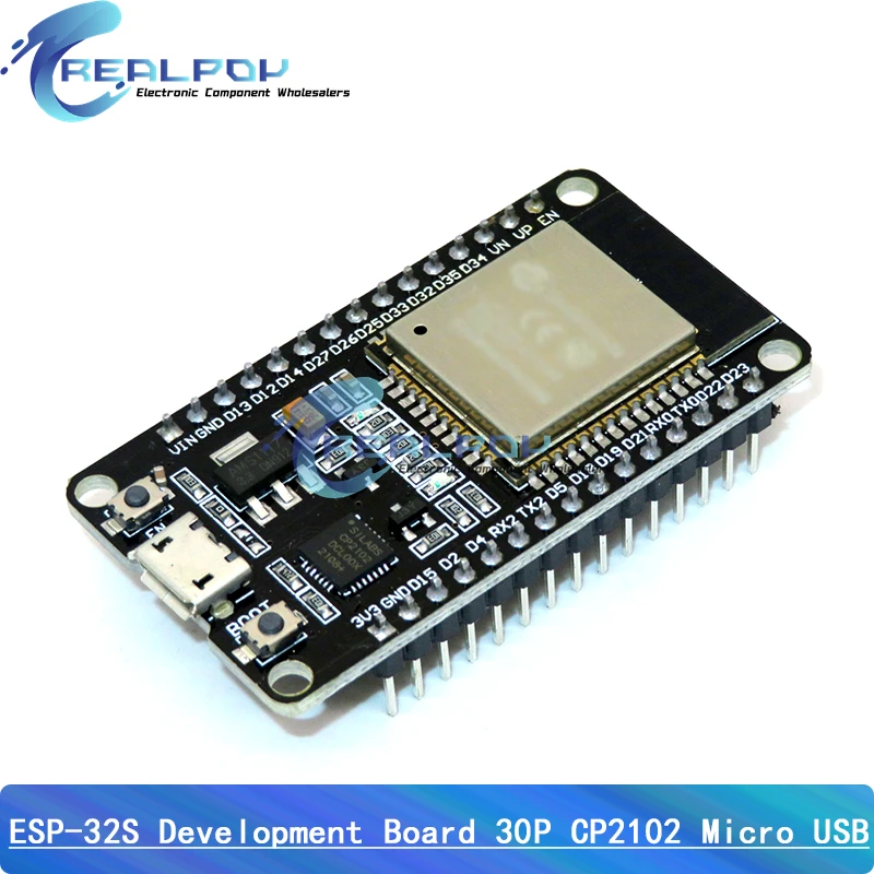 ESP-32S ESP-WROOM-32 ESP32 Development Board 30P/38P Bluetooth and WIFI Dual Core CPU with Low Power Consumption MCU ESP-32 image 2