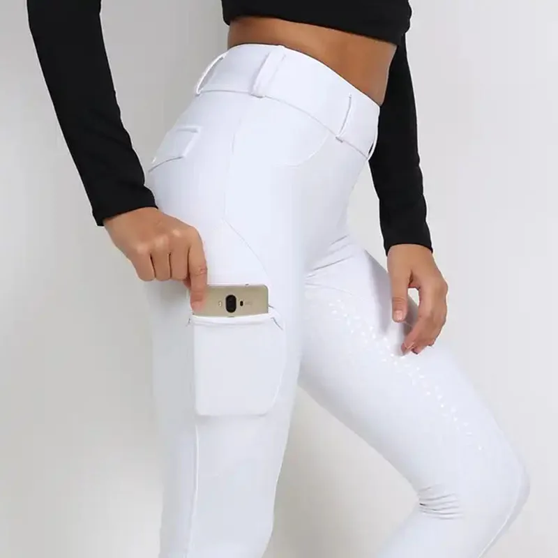 MXLLhr-Ensemble de sport d\'équitation pour femme, vêtements équestres, culotte en silicone, siège complet, leggings, entraînement en Y imbibé