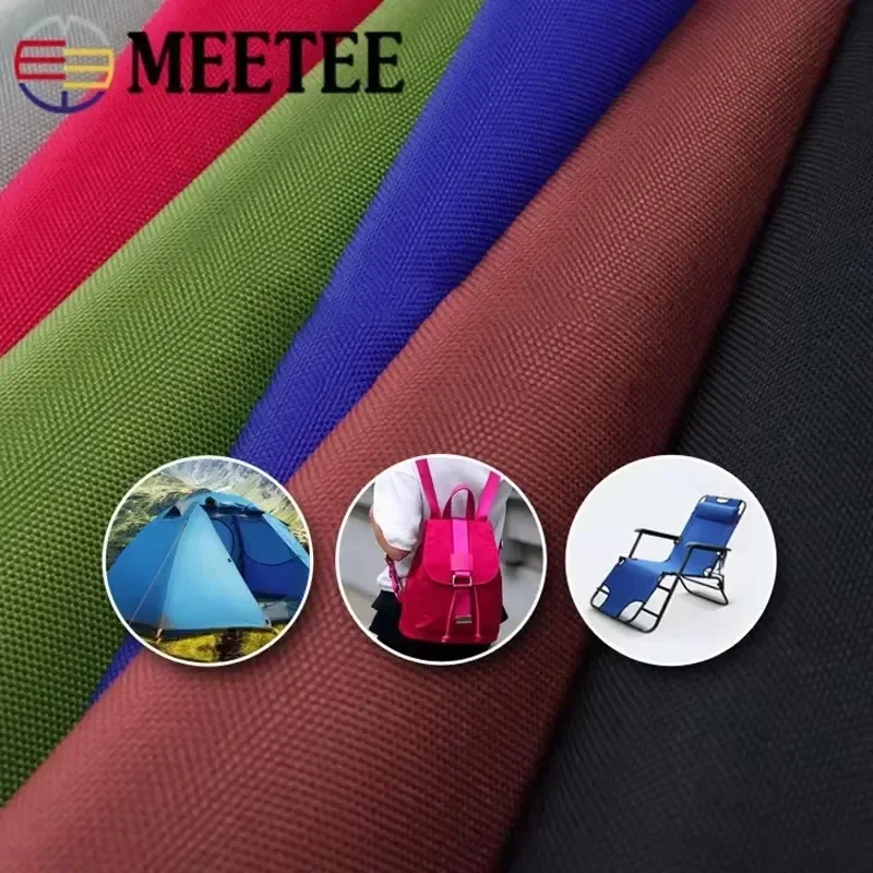 100/200X150cm Meetee 600D Waterproof Oxford Fabric Encryption Low Elasticity PU Coating Fabrics DIY Backpack Tent Accessories