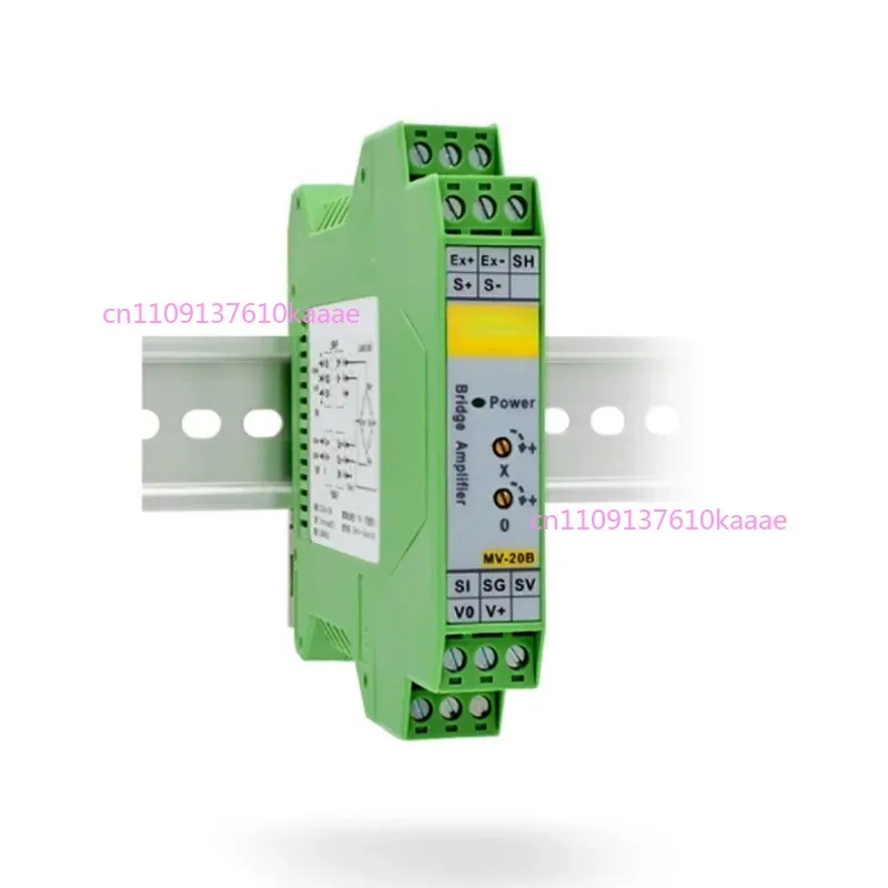 

MV-20C Precision weighing transmitter strain bridge force measurement pressure tension millivolt mV signal amplifier 0-20mA ±10V