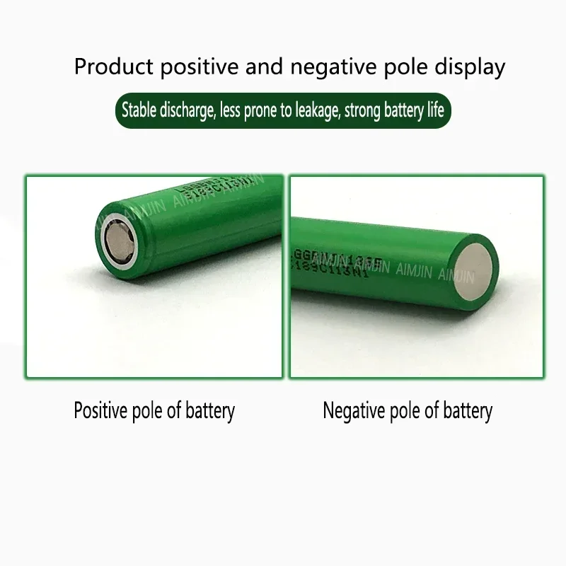 Batería de iones de litio 18650 MJ1 3000mAh 3,7 V 30A de calidad superior adecuada para nuestros juguetes, herramientas, baterías de linterna, Etc. Reemplace la batería