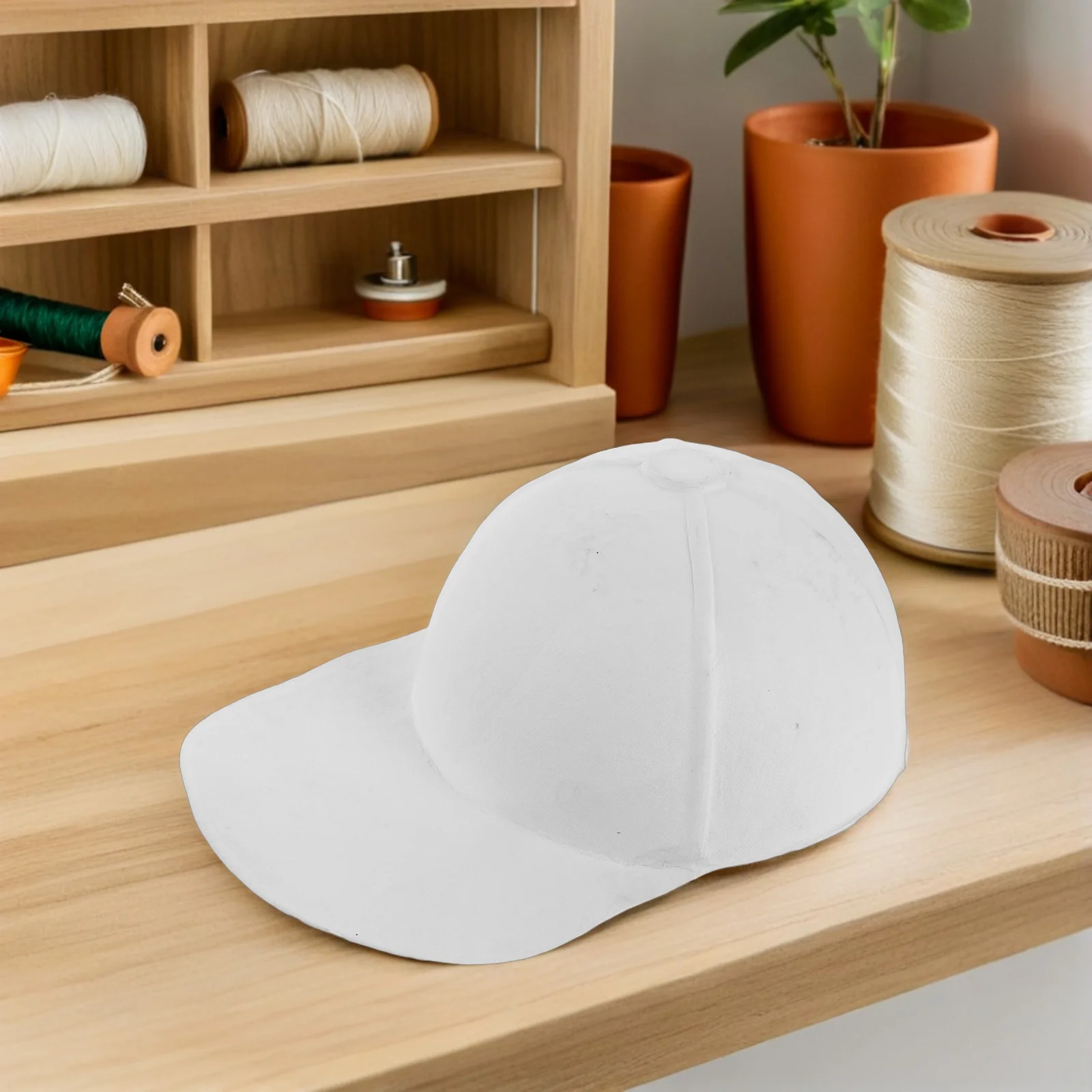 

5Pcs White Blank Paper Baseball Caps for Painting DIY Unpainted Sports Ball Caps Kids Art Craft Supplies Blank Hats for Painting