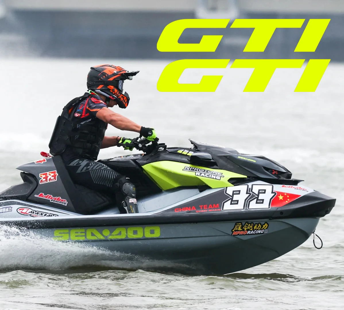 ل BRP SEADOO GTI جت سكي ملصقات شارات الفينيل SE90 SE130 SE170 SEA-DOO Jetski قارب ملصق مزخرفة البحر دو اكسسوارات