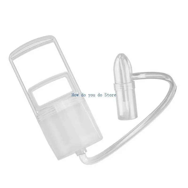 

19QF Handheld Nose Cleaner Baby Nose Aspirator Reusable Tool Clear Congestion Easily