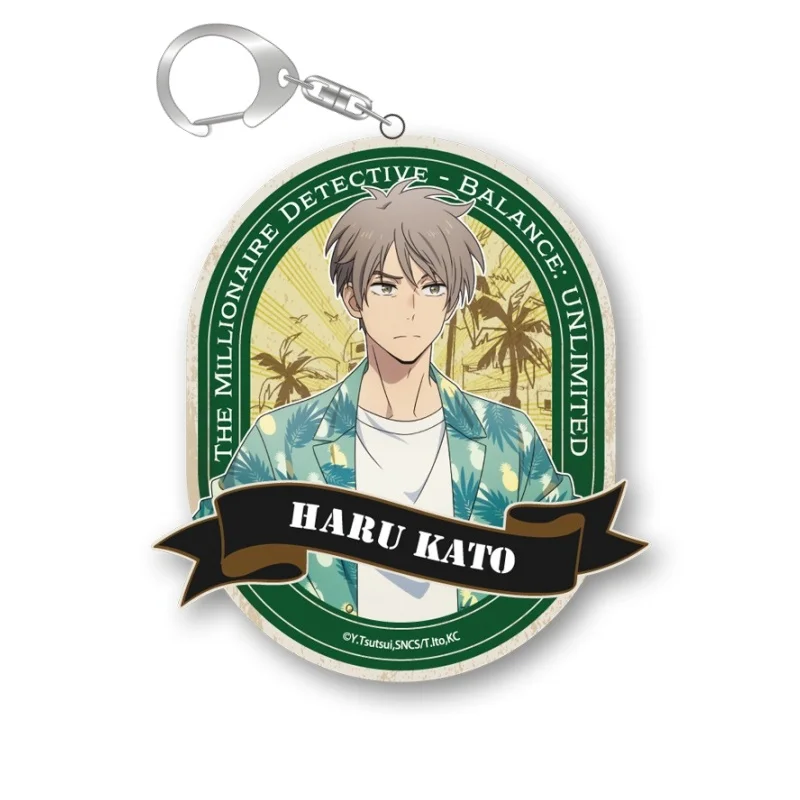 6cm Goods Desk Anime The Millionaire Detective - Balance: UNLIMITED Acrylic Stand Anime Keychain Decoration Ornament Accesorios