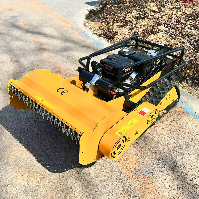 Customizable lawn mower that meets Euro 5 emission standards, remote-controlled self-propelled lawn mower robot