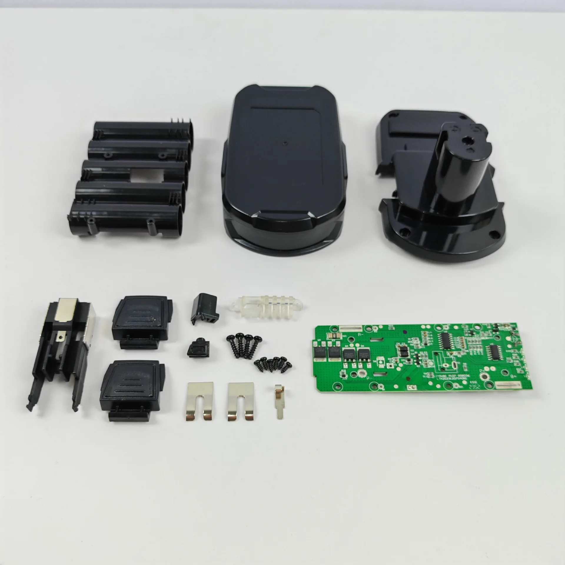 For Ryobi 18V Slide Battery Shell Kit Compatible with P107 3.0Ah 5S1P 18650 5 Cells High Current BMS for Cordless Power Tools