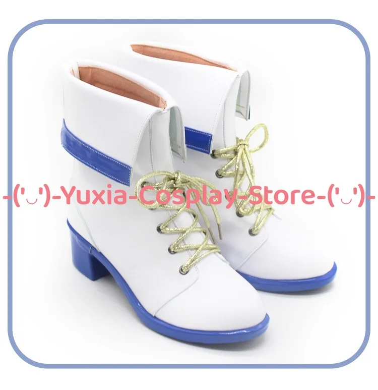 Yuxiacosplay! Buty do cosplayu Revolutionary Girl Utena Juri Saijo, rekwizyt postaci z anime, skórzane botki z PU, kostium na Halloween
