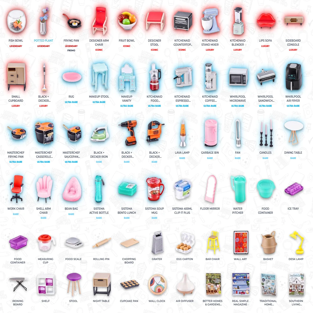 Zuru Mini marques jouets 5 Surprise Mini marques jouet jouets miniatures mystère boîte aveugle Original maison thème objets de collection Mini maison