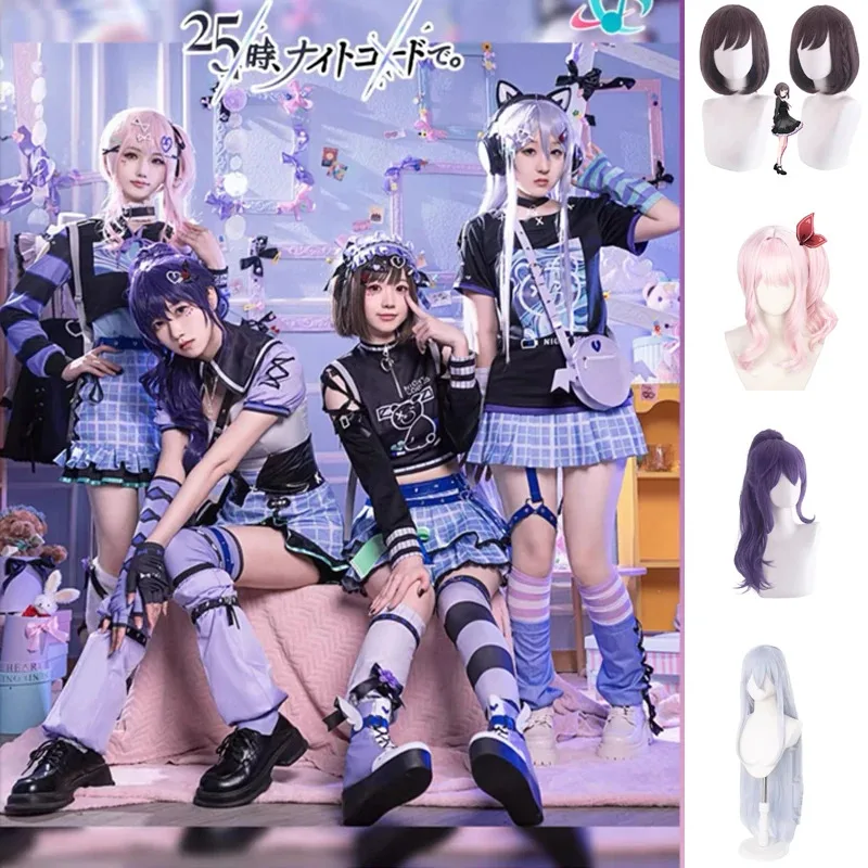 2025 Neues P Roger CT World Kooruru S Tage Ko Spy Ko S Tsume S Peruk Tasche Mafuyu Mizuki Yoisaki Kanade Shinonome Ena Anime Techrl 25-ji Night