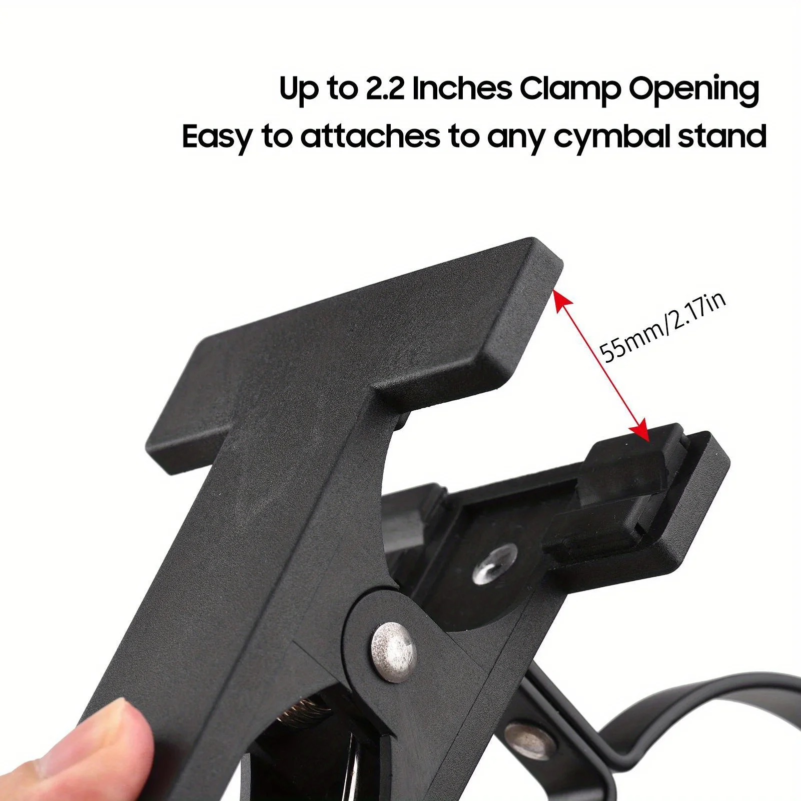 طبل عصا حامل أكسفورد النسيج مضرب حقيبة الطبل الحاويات حقيبة المشبك كليب عصا حامل للصنج/طبل/حامل الموسيقى #5