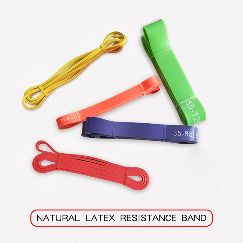 Strength Heavy Duty Rounded Edge Resistance Stretch Loop Bands for Powerlifting Workout Exercise and Assisted Pull Ups