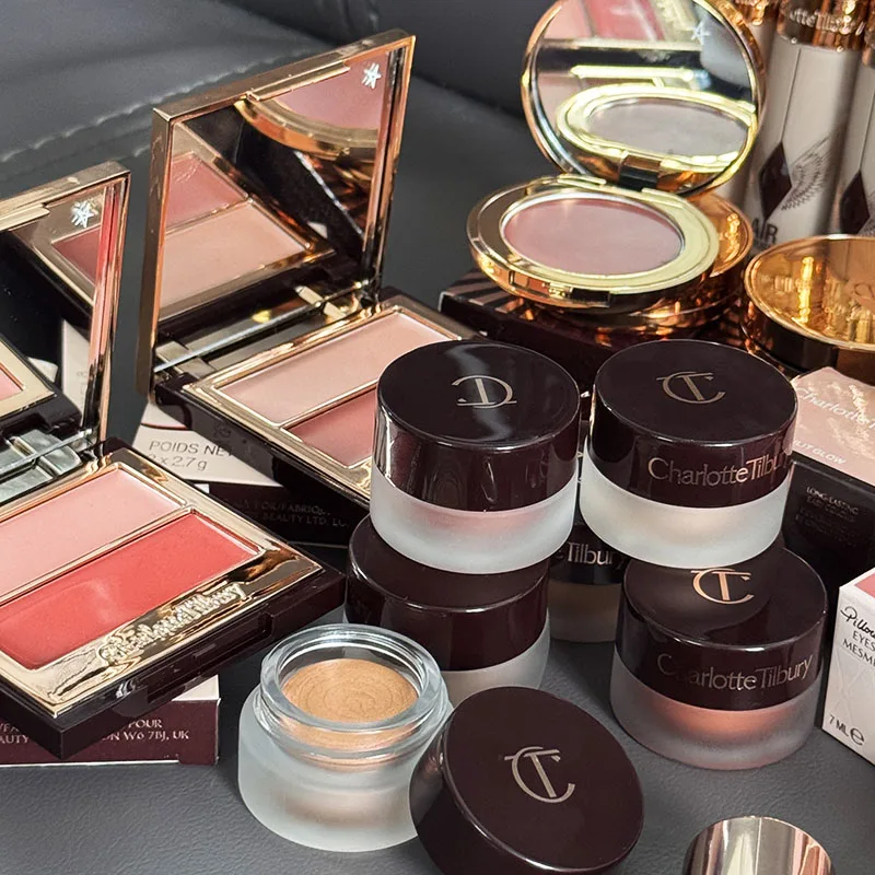 CT PILLOW TALK New Series Multi-Glow Highlighter Romance Light High Gloss Eye Shadow Cream Cheek‑lip Dual‑use Blush Cosmetics
