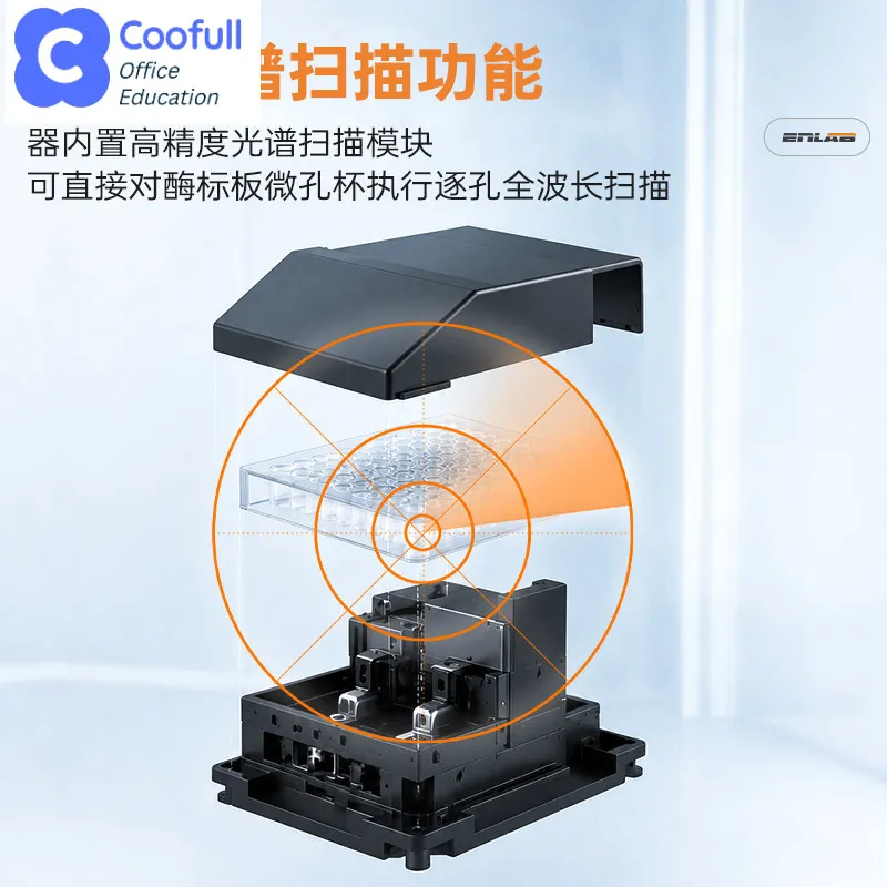 COOFULL Platinum Automatic Filter Enzyme Label Analyzer Microbial Antibodies Animal Immune Diseases Multifunctional Enzyme Label