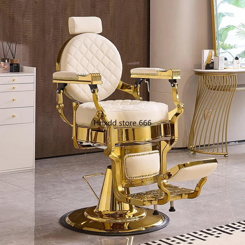 Hair Salon Furniture vintage barber chair hairdressing hydraulic recliner heavy duty Barber Chair