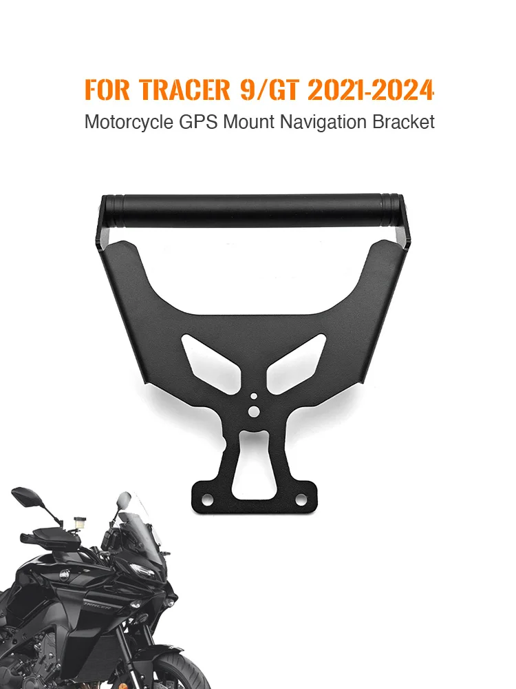 

for Tracer 9 tracer 9GT 2021-2024 2022 2023 Phone Holder GPS Mount Motorcycle Accessories Navigation Bracket Holding Bar Kit