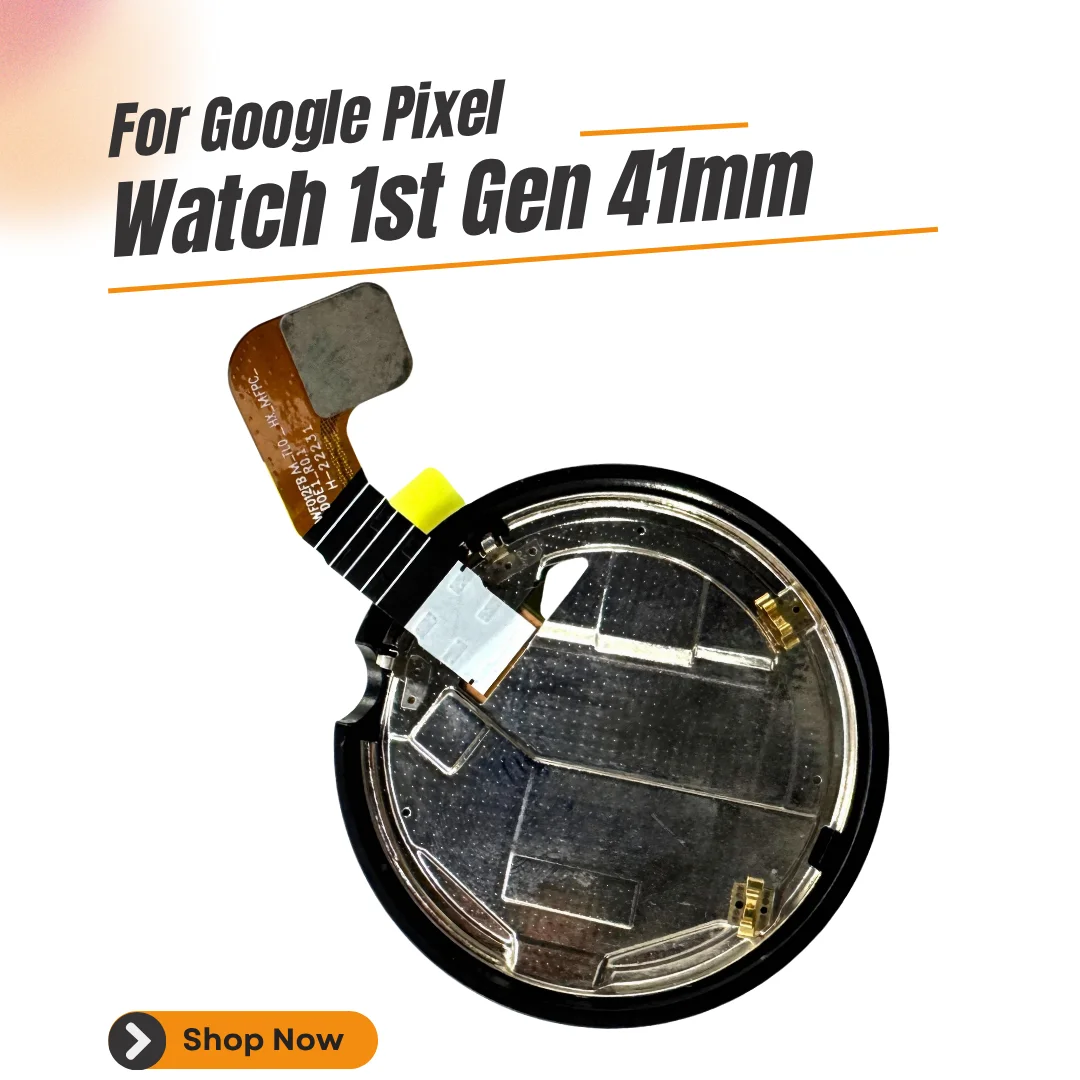 For Google Pixel Watch 1st Gen 2022 41mm GQF4C GBZ4S GWT9R LCD Screen Replacement Touch Display Digitizer