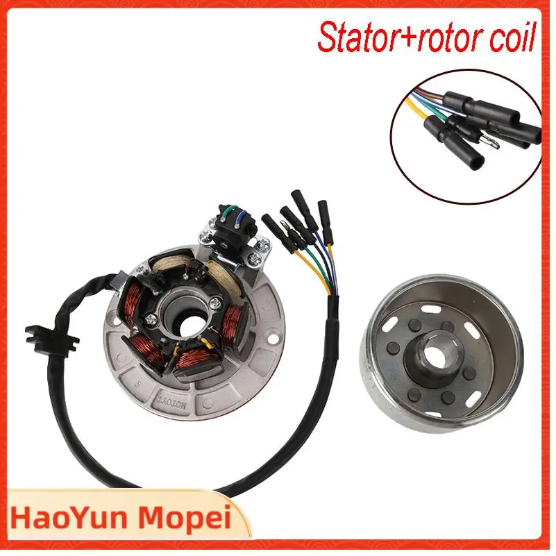 

Статор зажигания мотоцикла с магнето и светом для двигателя YINXIANG YX 140cc 1P56FMJ W063, для питбайков BSE SDG SSR