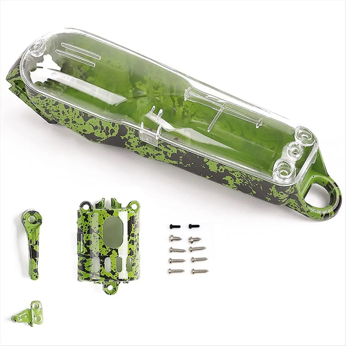 A04V DIY Full Housing Combo, Cover Set Complete for Magic Clipper Cordless 8148,Cordless 8591 Clipper Green