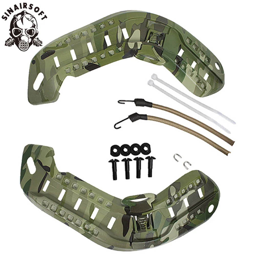 SINAIRSOFT Tactical MICH2000 casco guida laterale ABS ARC Helmet Mount Rail Airsoft Mich 2000 accessori per casco