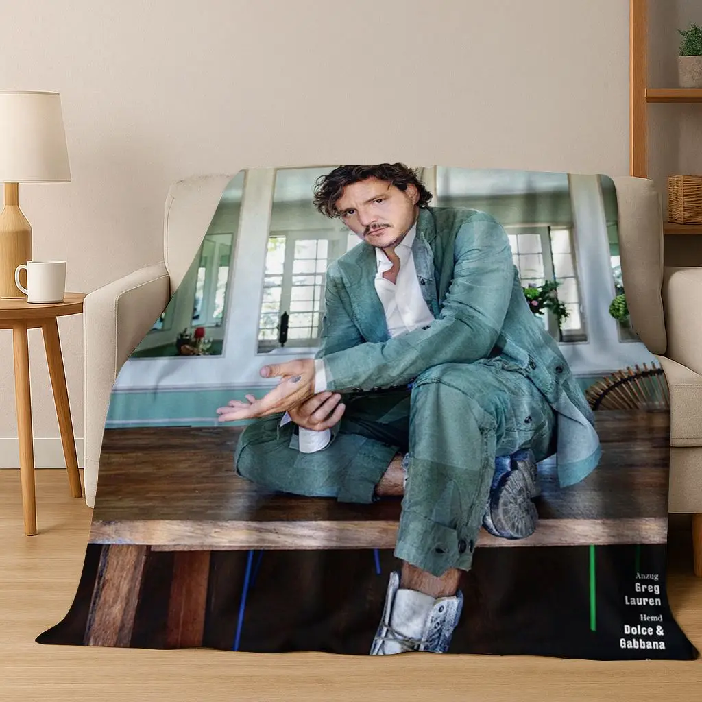 ثلاثية الأبعاد خوسيه بيدرو بالمسيدا باسكال ستار الفانيلا بطانية لينة بطانية دافئة لغرفة النوم غرفة المعيشة السرير السفر التخييم نزهة هدية