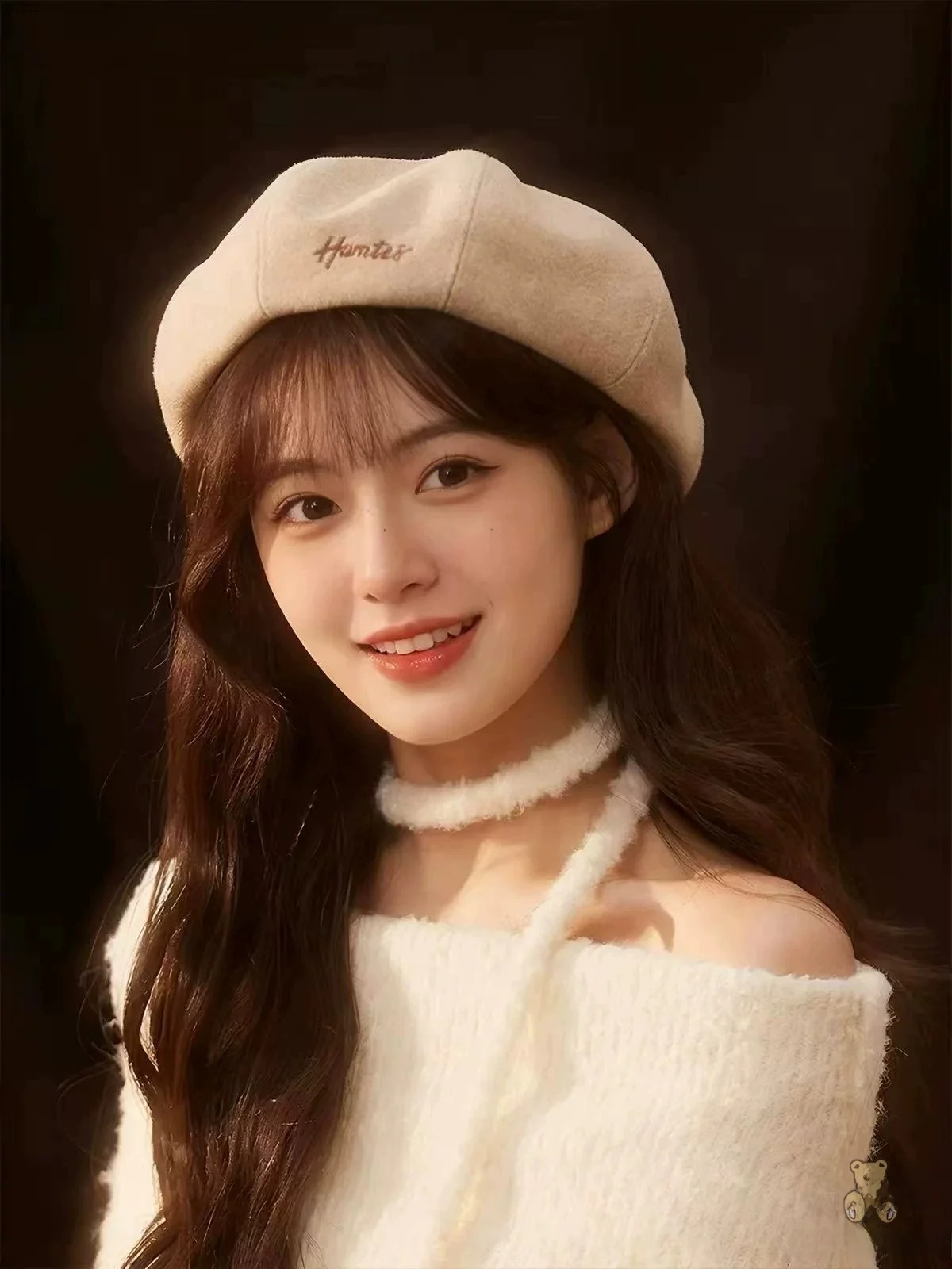beret-en-laine-retro-pour-femme-ideal-pour-l'automne-et-l'hiver-avec-broderie-simple-de-lettres-et-motif-citrouille-casquette-octogonale-polyvalente-chapeau-d'artiste-pliable-et-chaud