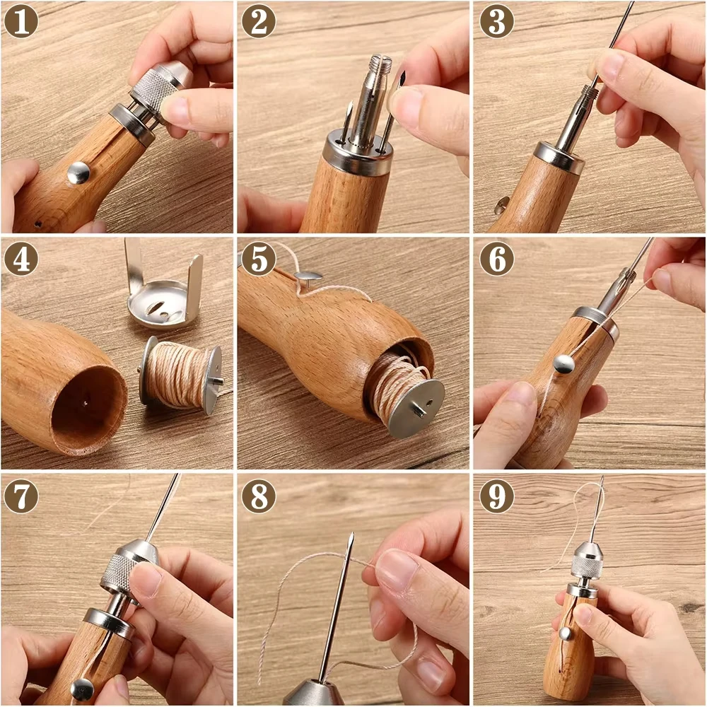 Kit de Herramientas de Reparac - Leatherwork Awl reseña y precio