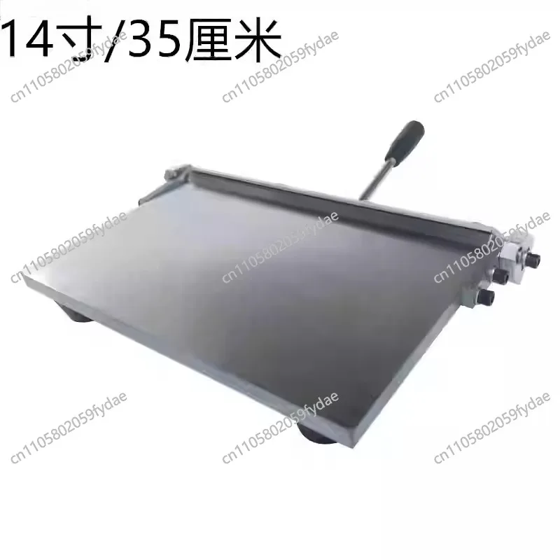 Manual Edge Folding Machine 14 Inch Leather Wallet Handbag with Plastic Flanging Machine Manual Folding Tools 1pc