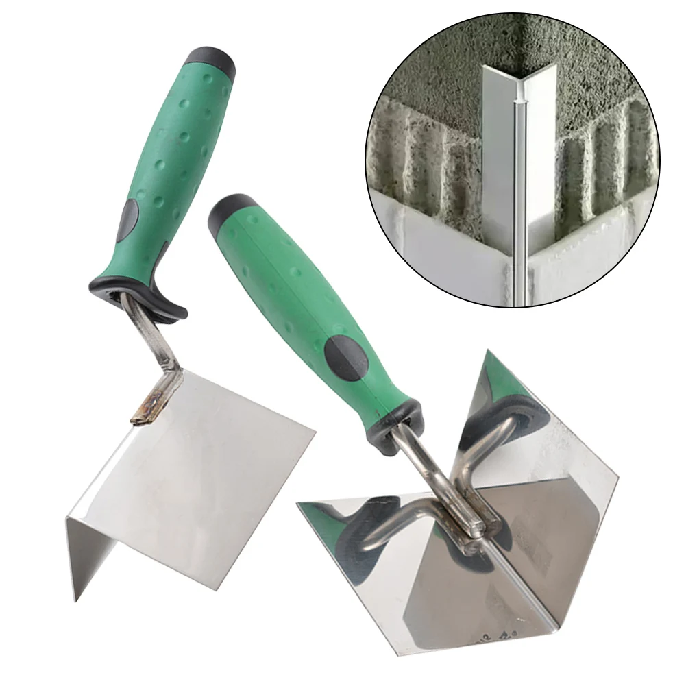 Drywall Corner Tool Outer Internal Drywall Corner Trowel Stainless Steel Plastering  Finishing Tool For Gyprock Plasterboard