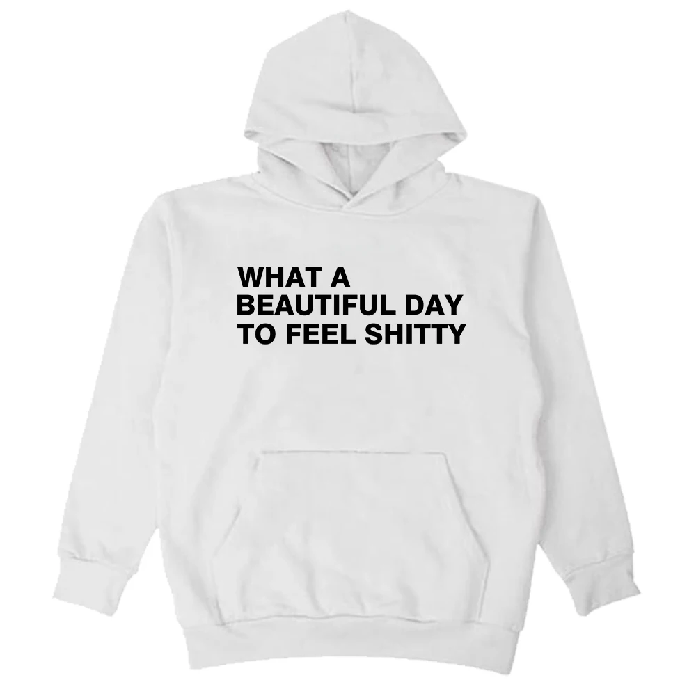 GF لورين سبنسر سميث يا ألبوم يوم جميل هوديي كم طويل ملابس الشارع الشهير الرجال النساء قمصان سويت شيرت بقلنسوة