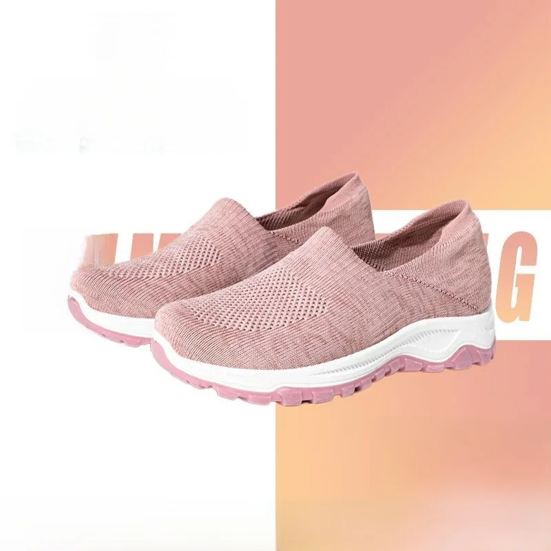 

Spring 202 Women's Low-Top Casual oes New Sle Cross-Border Mountain Bot Sports oes Comfortable Breathable Slip-On