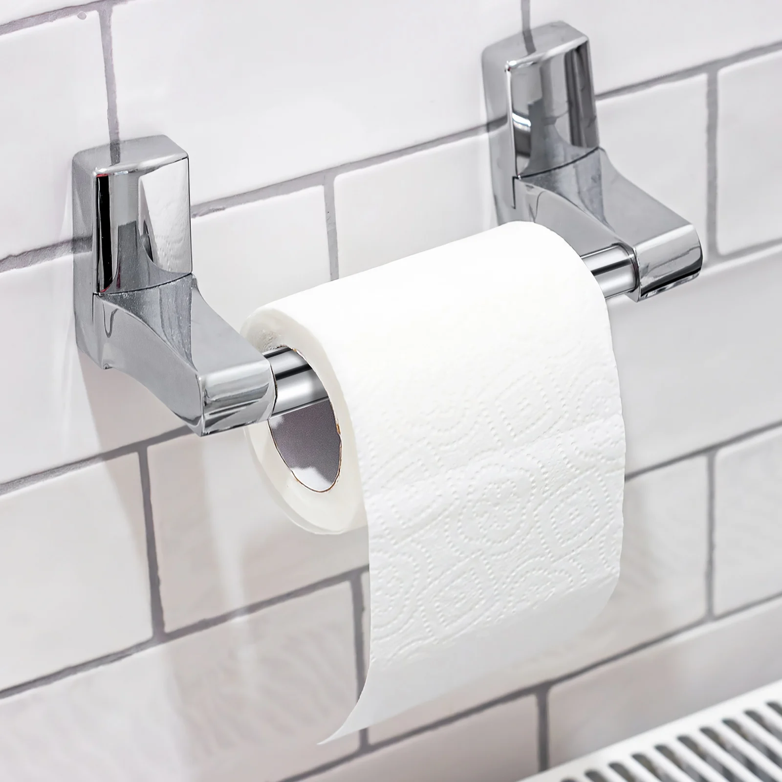 

2 Pcs Paper Towel Holder Accessories Replacement Toilet Rod Roller Tissue Metal Stainless Steel Insert