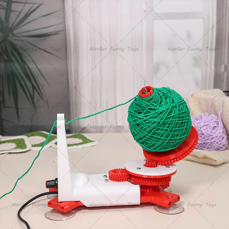 Electric Wool Winder for Crocheting Motor Drive Automatic Yarn Ball Winder Efficient Auto Yarn Winder With Adjustable Speed