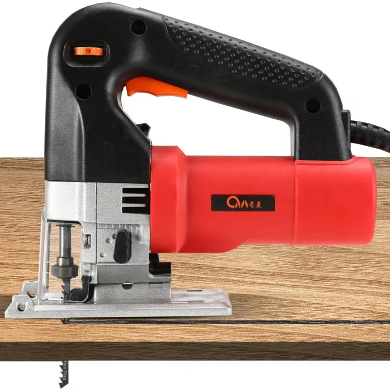 220V Power Saws Portable Multifunctional Wood Cutting Jig Saw Home Use DIY Hand Held Jig Saw Machine Woodworking Tools