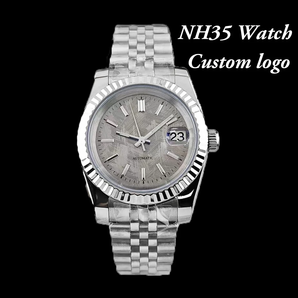 New 36mm/39mm NH35 Watch Customized Logo Watch Men's Automatic Watch Stainless Steel Watch NH35 Movement Watch