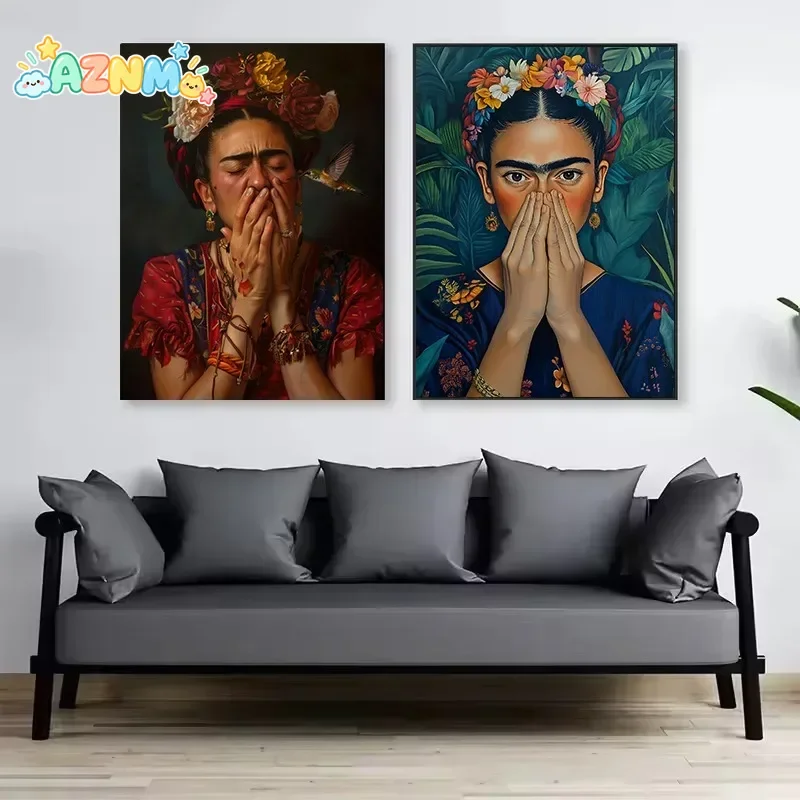 Vintage Toilet Humor Mona Lisa Cleopatra Funny Famous Portrait Smelly Bathroom Poster Canvas Painting Wall Pictures Home Decor