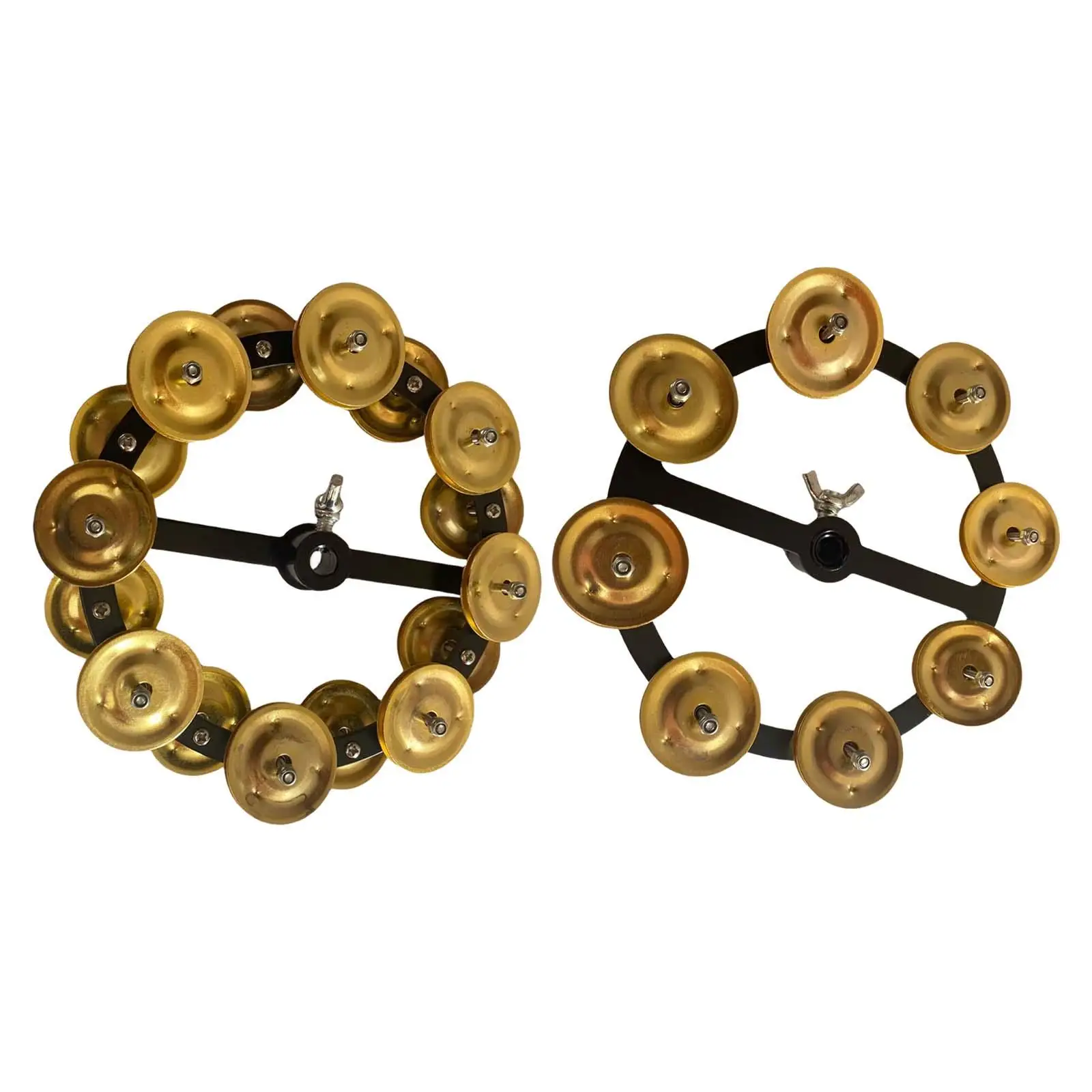 

Hi Hat Tambourine Percussion Accessories for Kids Adults Ensemble Party