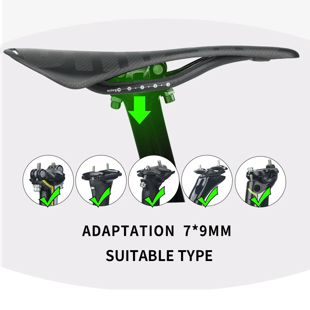 ULLICYC Full Carbon Fiber Bicycle Saddle Road MTB Bike Carbon Saddle 115G 7*9Carbon Rail Matte/Glossy colorful ZD143