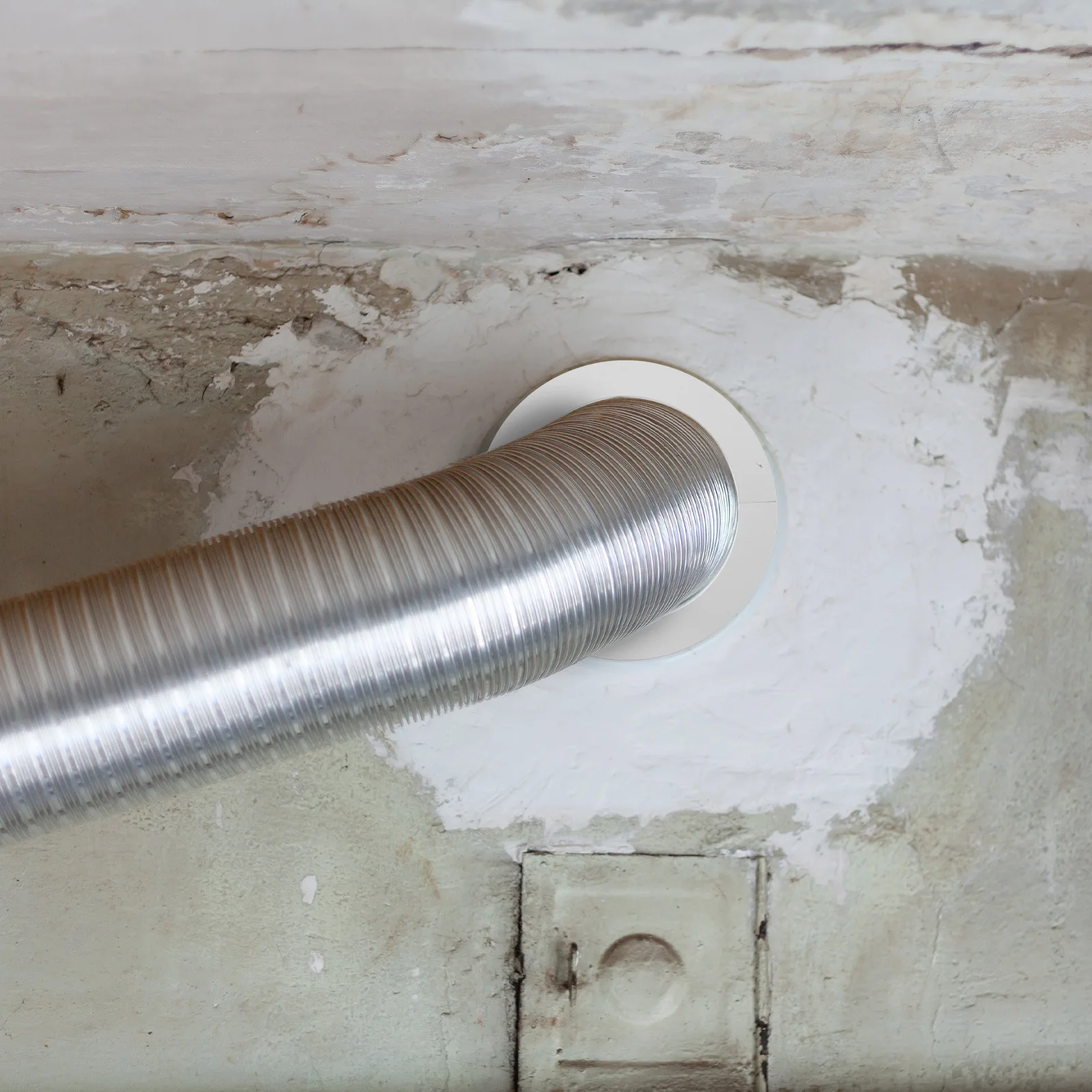 Copertura per tubo flangiato diviso decorativo in acciaio inossidabile per piastra di copertura idraulica correttore foro parete cucina bagno -