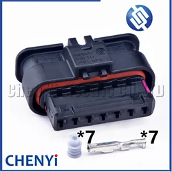 7 Pinli Otomotiv Su Geçirmez Konnektör ACC Adaptif Hız Sabitleyici Kablo Demeti Fişi 5QF 973 707 6189-7732 5QF973707