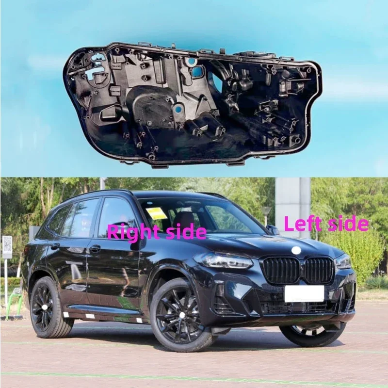 

For BMW X3 2022 2023 Headlight Base Headlamp House Headlamp Rear Cover Auto Headlight Back House Headlamp Rear Shell