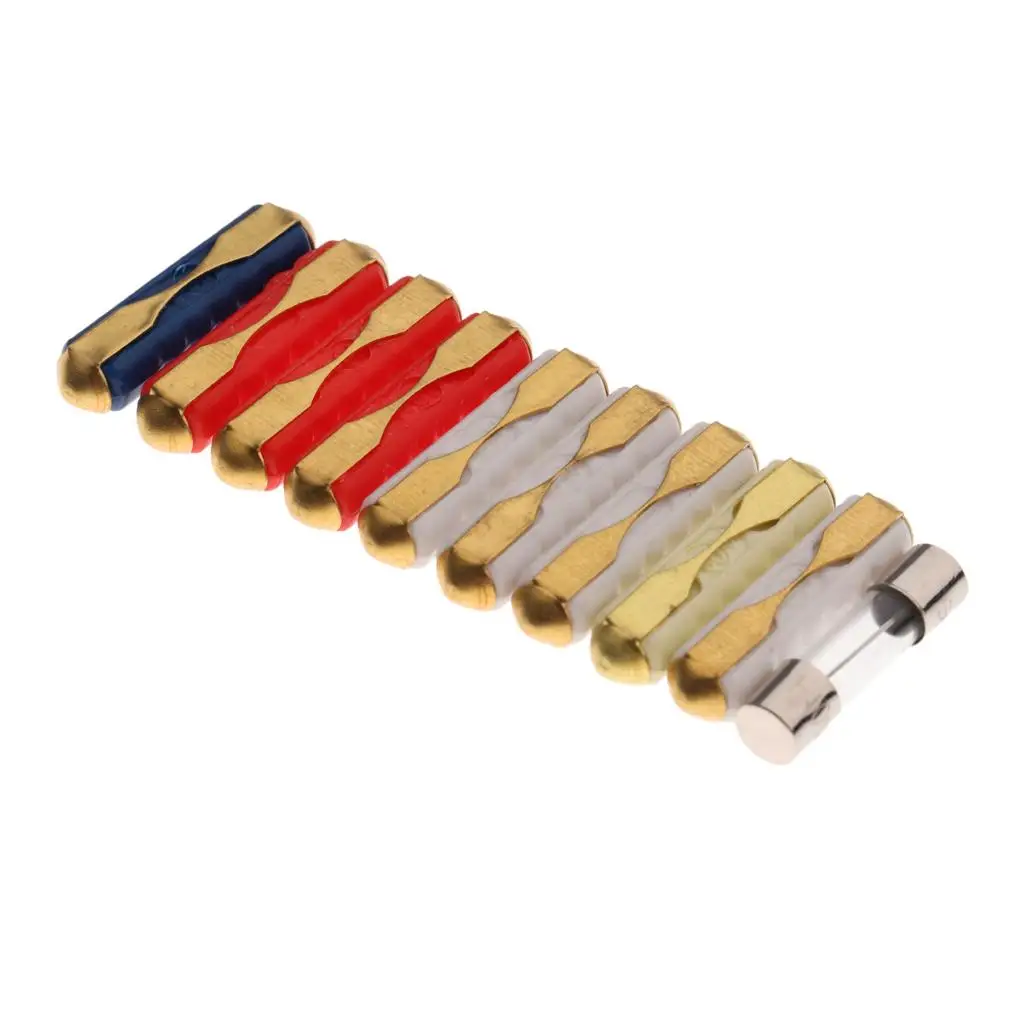 European Ceramic Fuse Tube 23x5mm Horizontal Type Car Circuit Breaker Plastic Material for Mini ATM Taxi Electrical