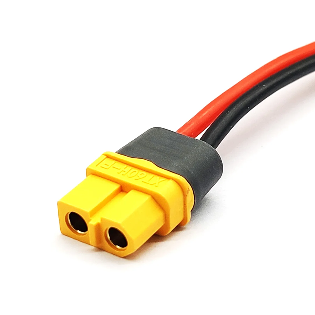 XT60H Cable Connector Male Female XT60 Plug with Sheath Cover 12AWG Silicon Wire for RC Lipo Battery FPV Drone