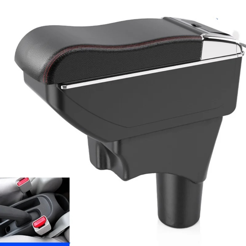 

For Nissan March Micra K13 MK4 IV Armrest Box For Nissan Sunny Car Armrest box 2010-2023 Storage box Interior Car Accessories