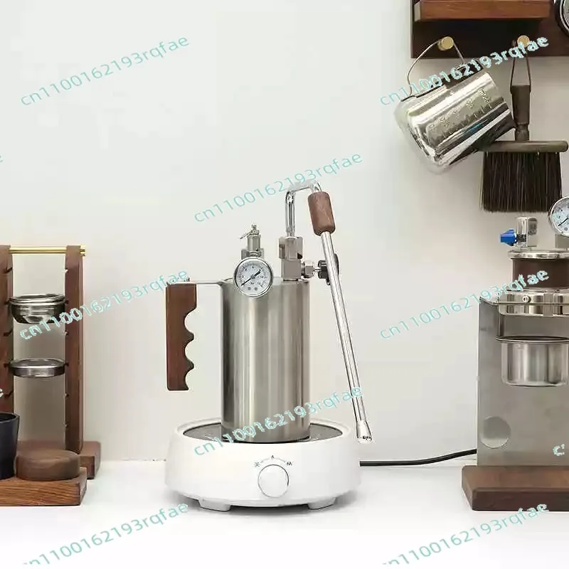 Stainless Steel Outdoor Camping Steam Milk Foam Machine Coffee Latte Hair Milk Foam Machine
