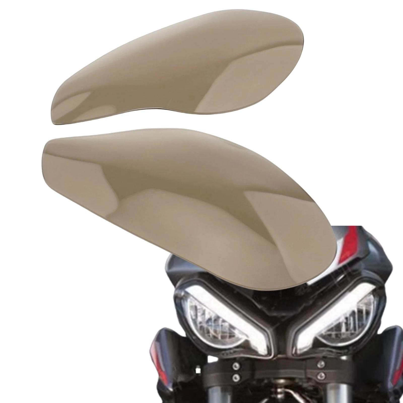 Motorcycle Headlamp Headlight Guard Shield Screen Lens Cover Front Light Lamp Protector Shade For Triumph 765R 765RS 2020-2022