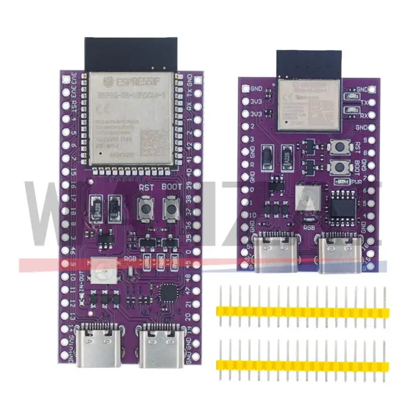 ESP32 / ESP32-C3 / ESP32-S3 Dual Type-C Development Board CORE Board ESP32-C3-DevKitM-1 ESP32-C3-MINI-1 ESP32-S3-DevKit C N16R8